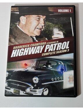 HIGHWAY PATROL - The Complete Third 3 Three Season DVD Set